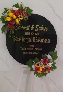Papan Akrilik Ucapan Ulang Tahun Bolaang Mongondowselatan